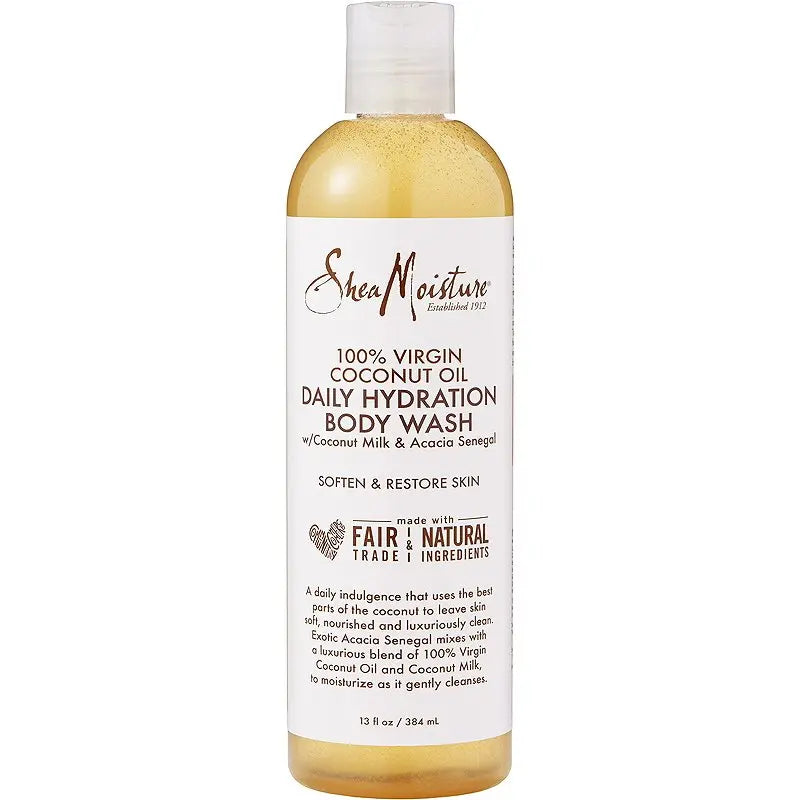 Shea Moisture Gel douche Huile De Coco 100% Vierge  384 Ml SHEA MOISTURE