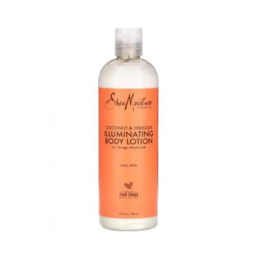 Shea Moisture Lotion Pour Le Corps Illuminatrice À La Noix De Coco Et À L'hibiscus 384 ml SHEA MOISTURE