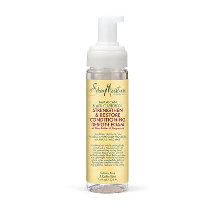 Mousse Coiffante Shea Moisture Ricin Noir 222 ml