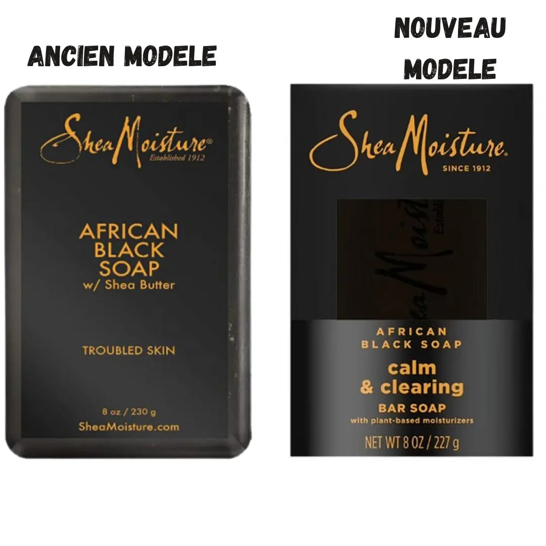 Shea Moisture Savon noir African & Karité 230g SHEA MOISTURE