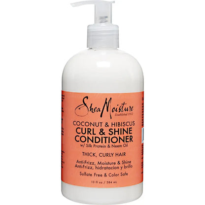 Après-shampooing Shea Moisture Coco & Hibiscus 384 ml