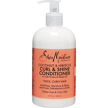 Charger l&#39;image dans la galerie, Shea moisture - coconut hibiscus  - conditioner - demelant 384ml sheamoisture
