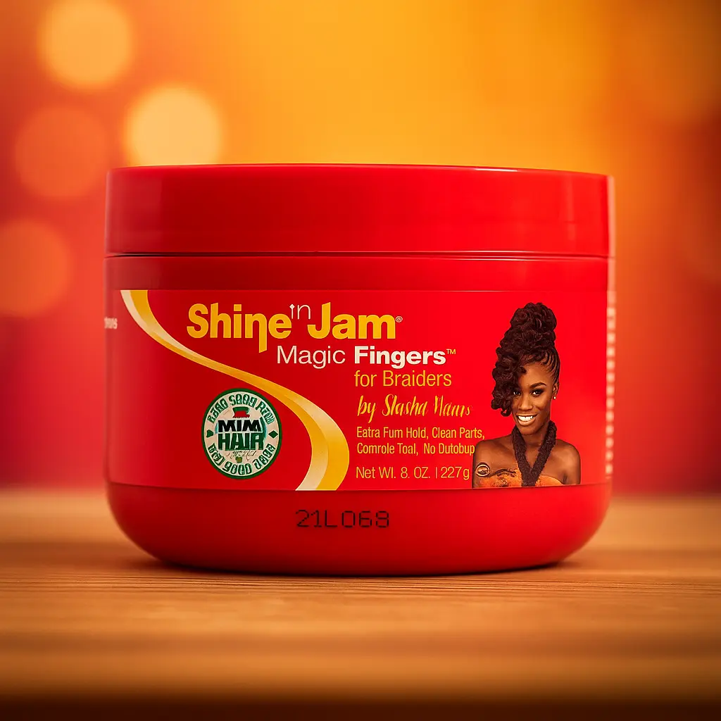 Shine N Jam Magic Fingers For Braiders Tenue extra ferme 227 Ml SHINE'JAM