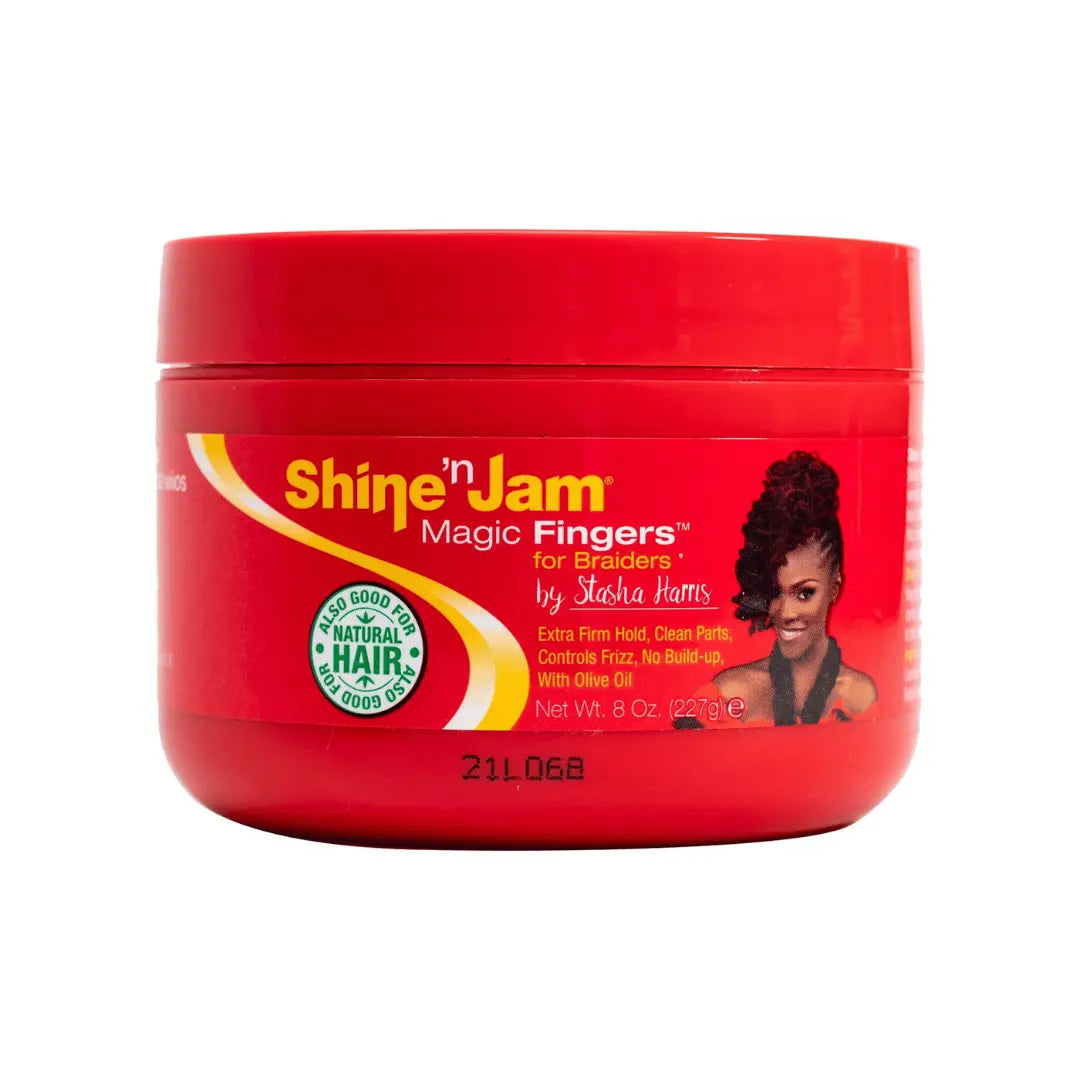 Shine N Jam Magic Fingers For Braiders Tenue extra ferme 227 Ml SHINE'JAM