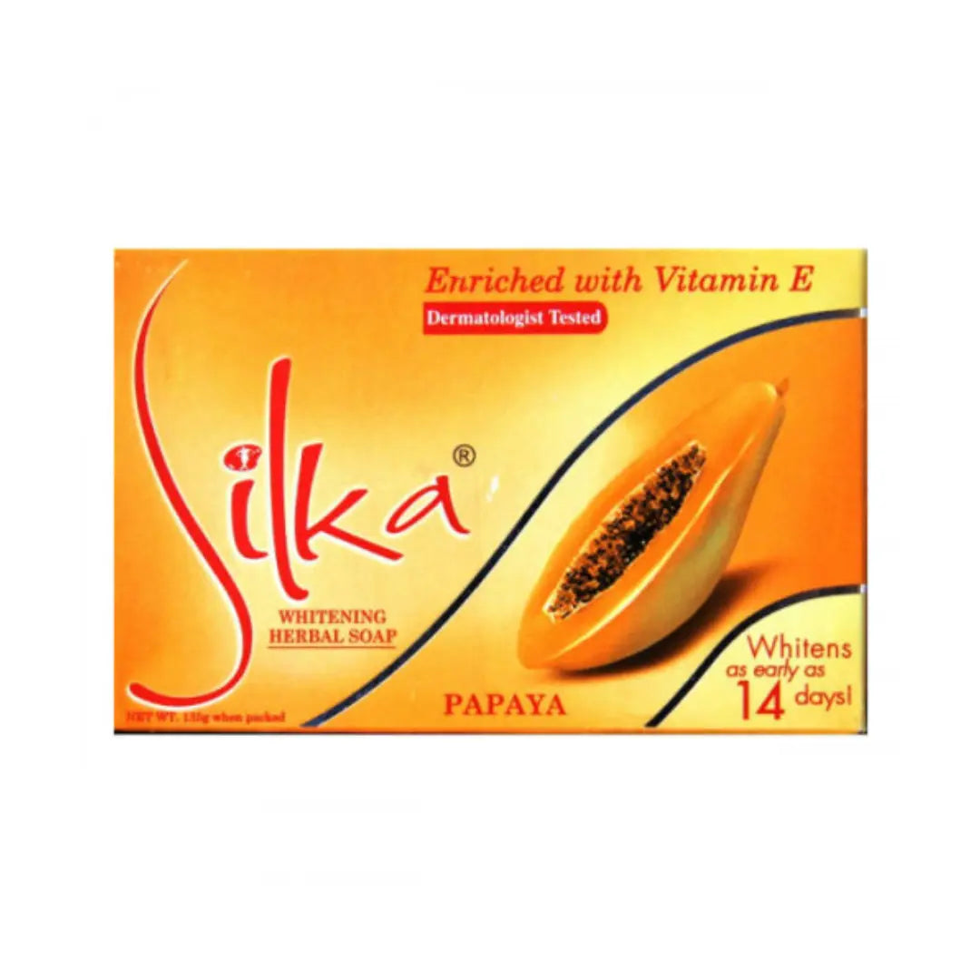 Silka Savon éclaircissant pour la peau à la papaye SILKA