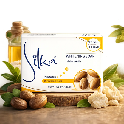Savon Éclaircissant Silka Beurre de Karité — 135 g