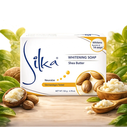 Savon Éclaircissant Silka Beurre de Karité — 135 g