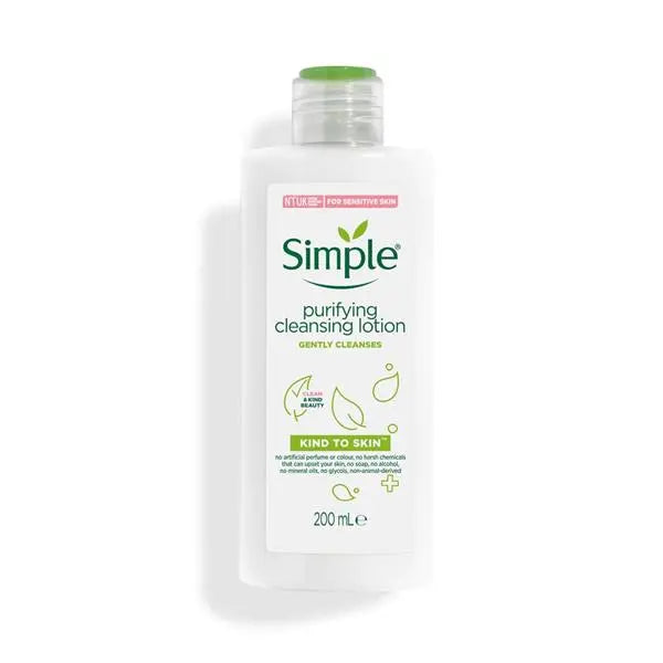 Simple Kind To Skin Lotion nettoyante purifiante SIMPLE