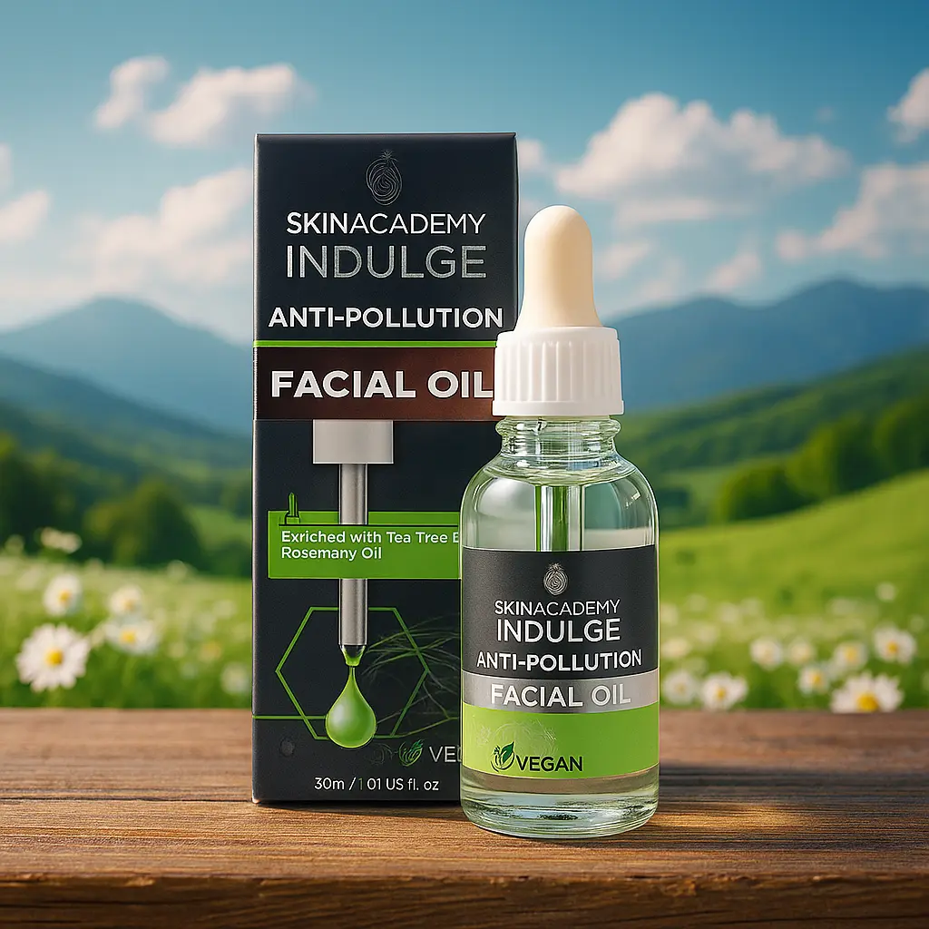 Skin Academy Indulge Huile pour le visage anti-pollution 30 ml skin academy