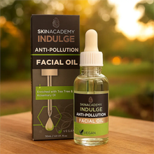 Charger l&#39;image dans la galerie, Skin Academy Indulge Huile pour le visage anti-pollution 30 ml skin academy
