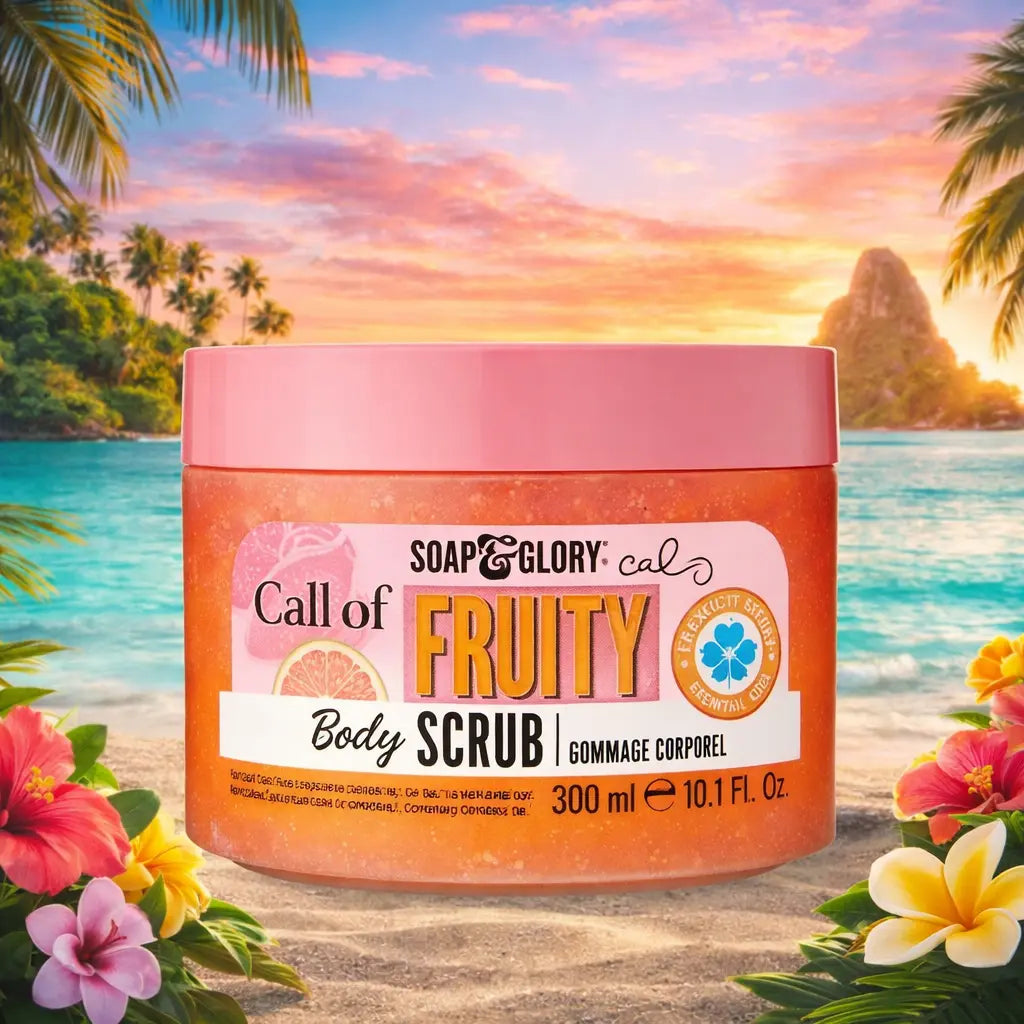 Soap & amp; Glory – Call of Fruity Body Scrub  Gommage Corporel Exfoliant et Hydratant – 300 ml Soap & Glory