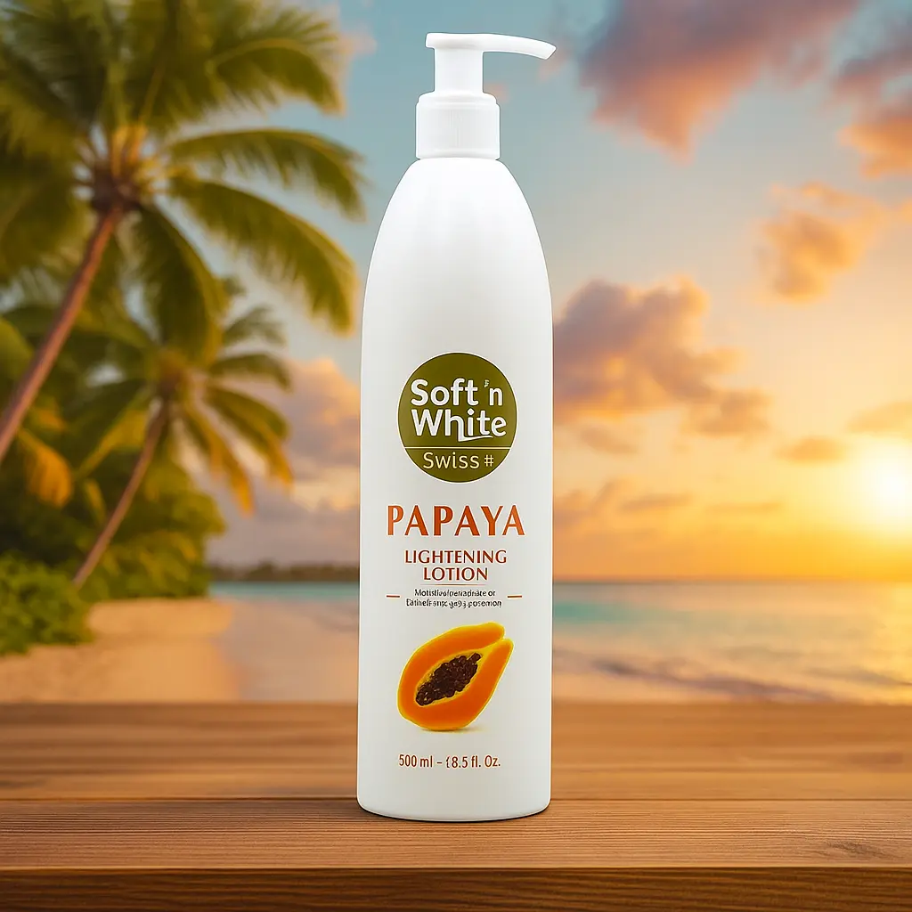Soft n White Swiss Papaye Lotion Clarifiant 500 ml SWISS SOFT'N WHITE