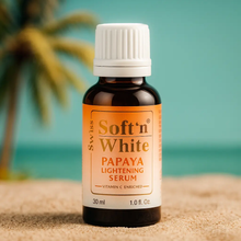 Charger l&#39;image dans la galerie, Soft&#39;n White Swiss Papaya Sérum Clarifiant 30ml SWISS SOFT&#39;N WHITE

