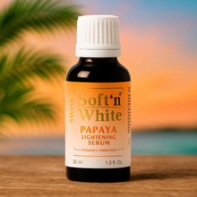 Charger l&#39;image dans la galerie, Soft&#39;n White Swiss Papaya Sérum Clarifiant 30ml SWISS SOFT&#39;N WHITE
