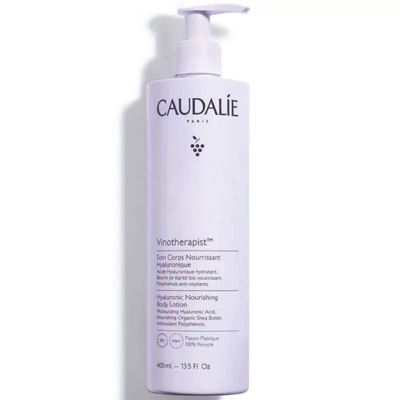 Soin Corps Nourrissant Caudalie Vinotherapist — Acide Hyaluronique & Karité Bio — 400 ml
