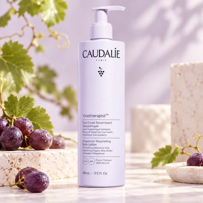Soin Corps Nourrissant Caudalie Vinotherapist — Acide Hyaluronique & Karité Bio — 400 ml