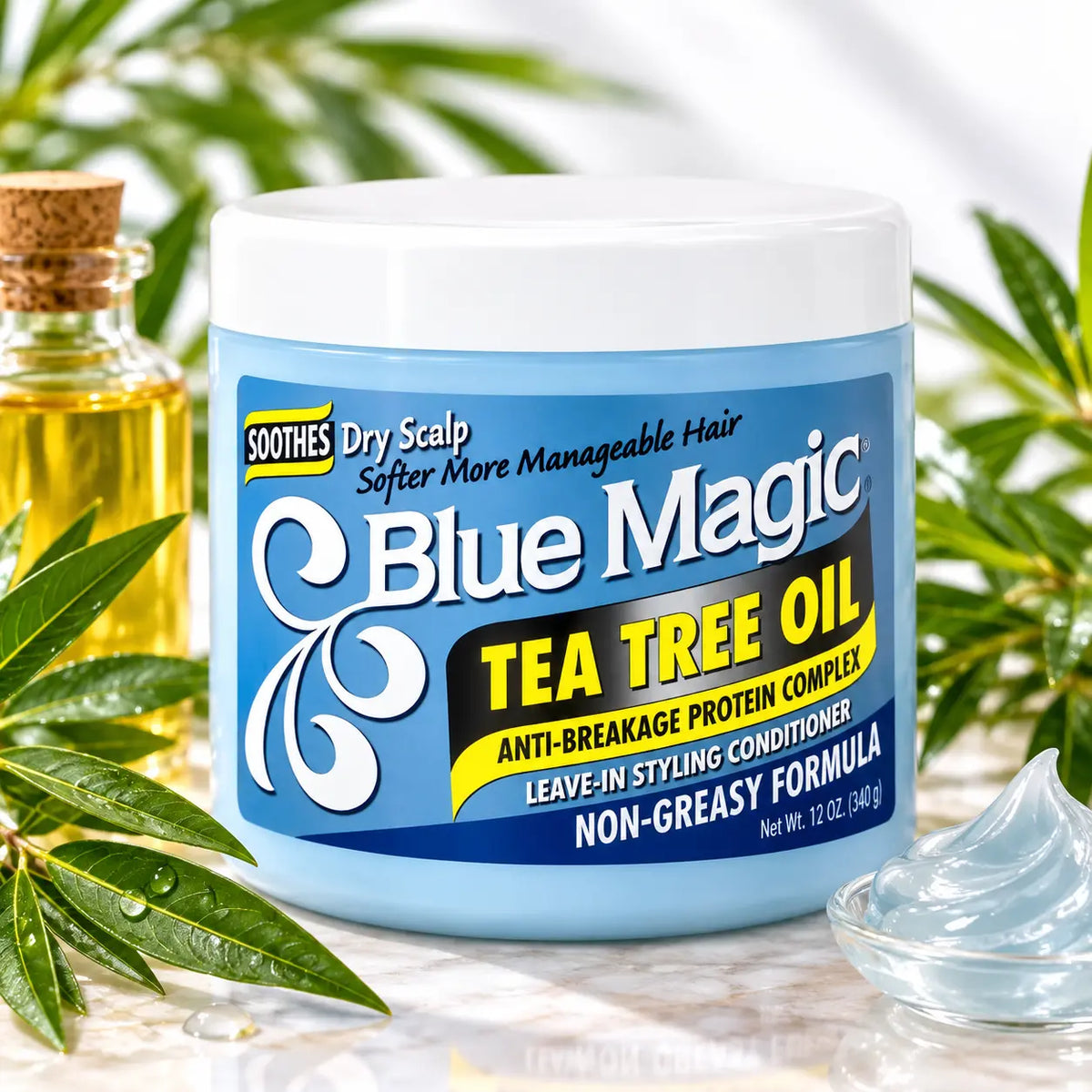 Soin Sans Rinçage Blue Magic Tea Tree Oil