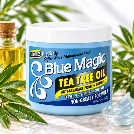 Soin Sans Rinçage Blue Magic Tea Tree Oil