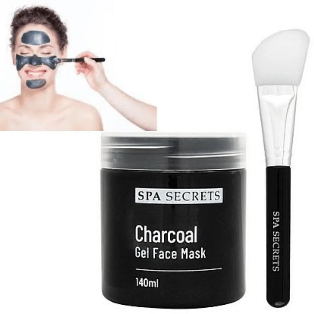 Spa Secrets Masque facial au gel de charbon  140 ML SPA SECRETS