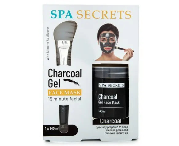 Spa Secrets Masque facial au gel de charbon  140 ML SPA SECRETS