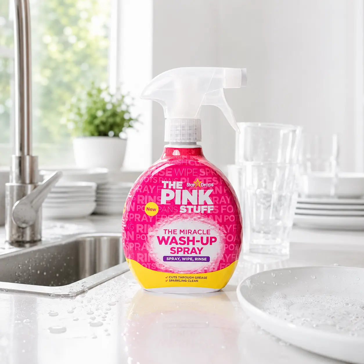 Spray Vaisselle The Pink Stuff The Miracle Wash-Up Spray — 500 ml