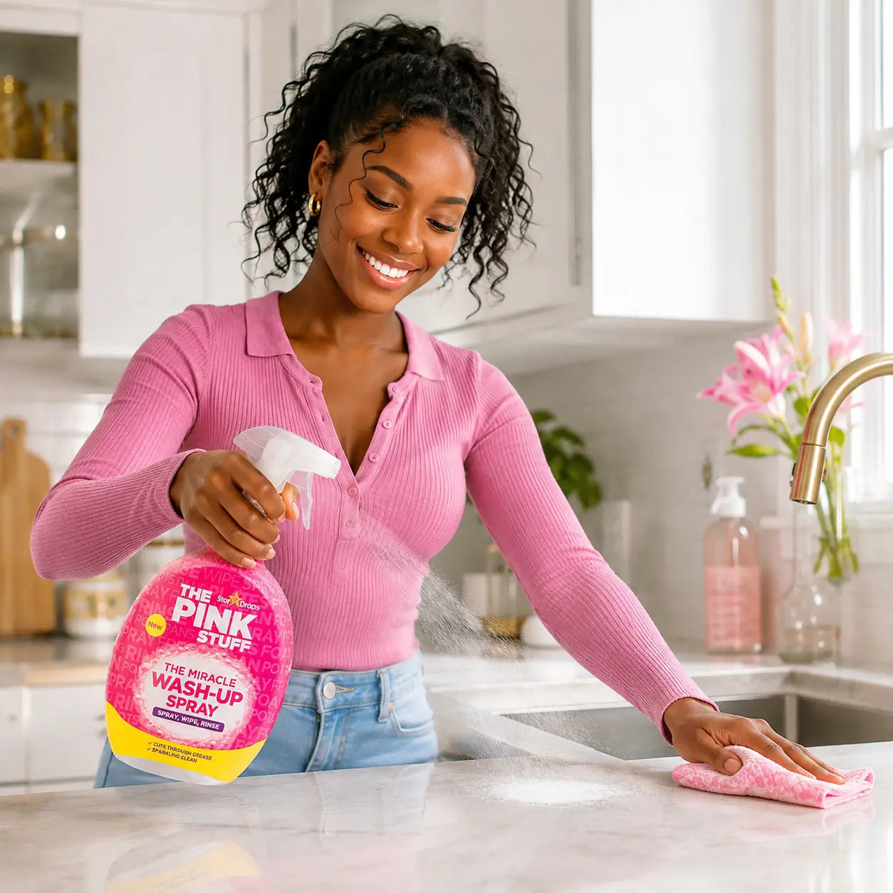 Spray Vaisselle The Pink Stuff The Miracle Wash-Up Spray — 500 ml