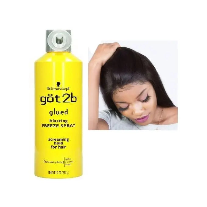 Spray got2b pour la fixation de lace frontal 300ml schwarzkopf