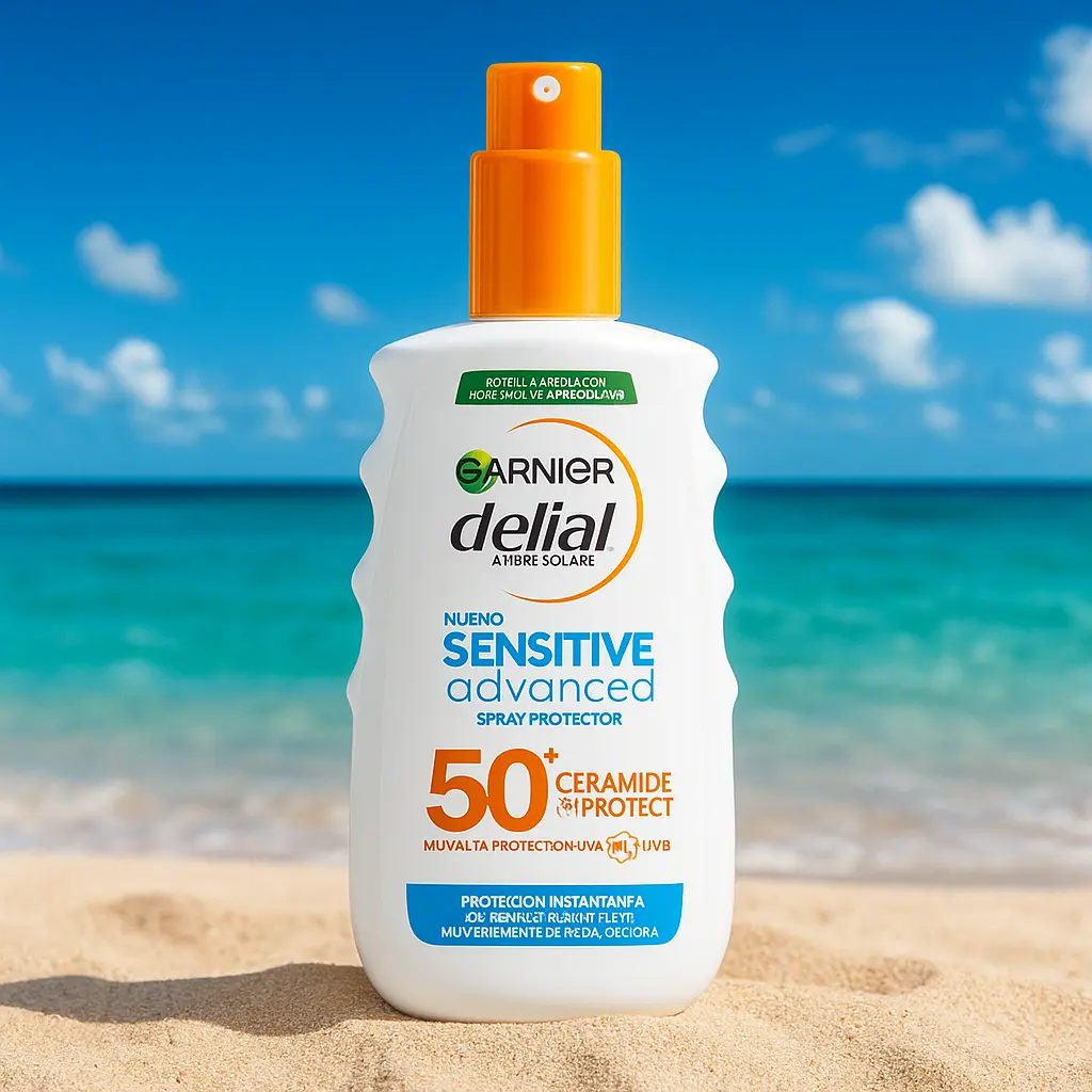 Spray solaire Sensitive Advanced Delial FPS50+ Ceramide Protect 150ml GARNIER