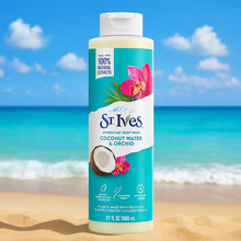 Charger l&#39;image dans la galerie, St Ives Gel douche Eau de coco et Orchidee aux extraits 100 % naturels 650 ml ST IVES
