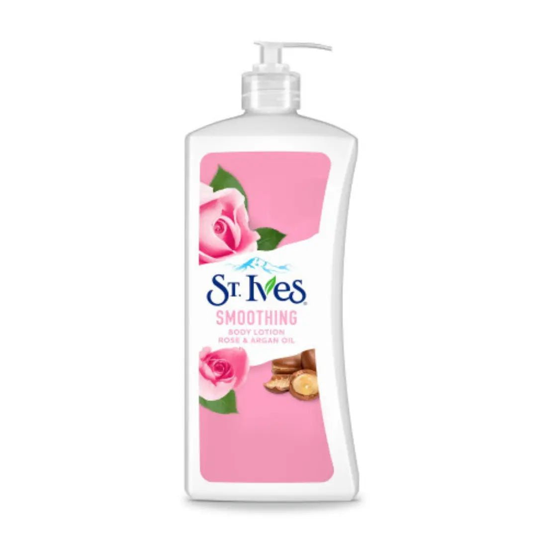 St Ives Lotion corporelle lissante à la rose et à l'huile d'argan 630 ml ST IVES