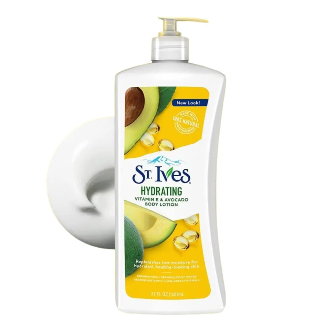St Ives Lotion hydratante pour le corps vitamine E et avocat ST IVES