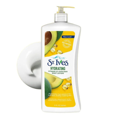 St Ives Lotion hydratante pour le corps vitamine E et avocat ST IVES