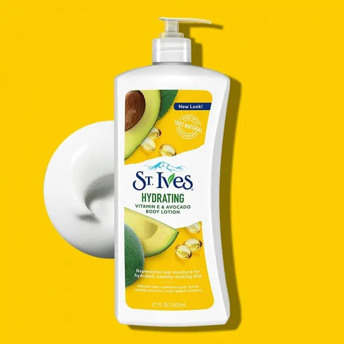 St Ives Lotion hydratante pour le corps vitamine E et avocat ST IVES