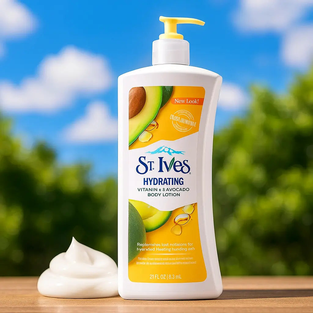 St Ives Lotion hydratante pour le corps vitamine E et avocat ST IVES