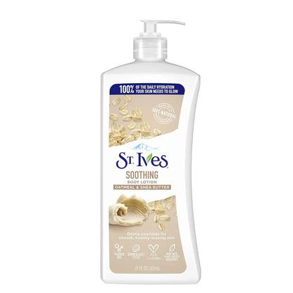 St Ives Lotion hydratante pour peau sèche, à l'avoine et au beurre de karité, 630 ml ST IVES