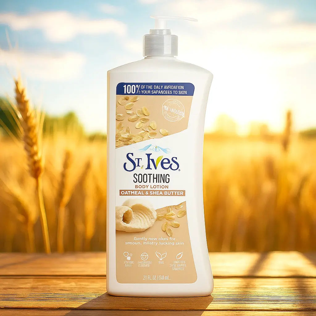 St Ives Lotion hydratante pour peau sèche, à l'avoine et au beurre de karité, 630 ml ST IVES