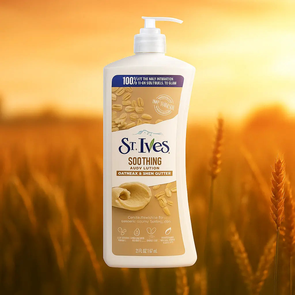 St Ives Lotion hydratante pour peau sèche, à l'avoine et au beurre de karité, 630 ml ST IVES
