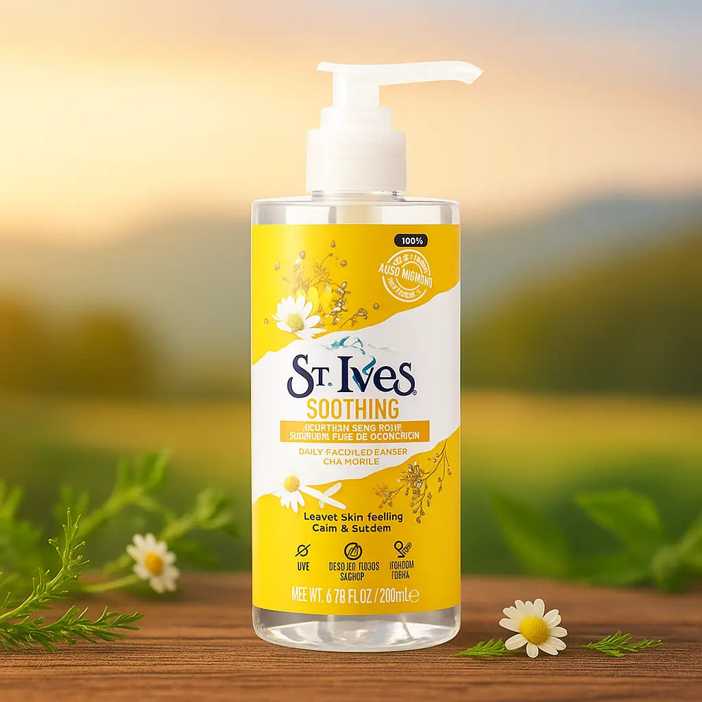 St. Ives Soin adoucissant nettoyant a la chamomille pour le visage 200 ml ST IVES