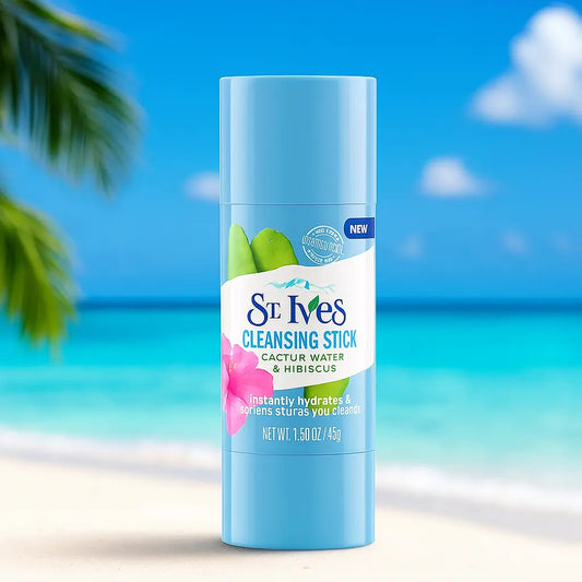 St. Ives Stick nettoyant à l'eau de cactus et à l'hibiscus 46g ST IVES