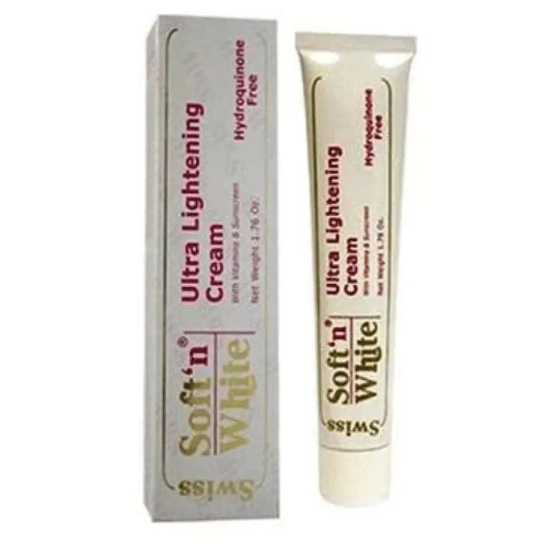 Swiss Soft'n White Crème Ultra Eclaircissante 50g SWISS SOFT'N WHITE