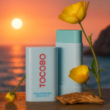 Charger l&#39;image dans la galerie, TOCOBO – Cotton Soft Sun Stick SPF50+ PA++++ (bâton solaire matifiant). 19G TOCOBO
