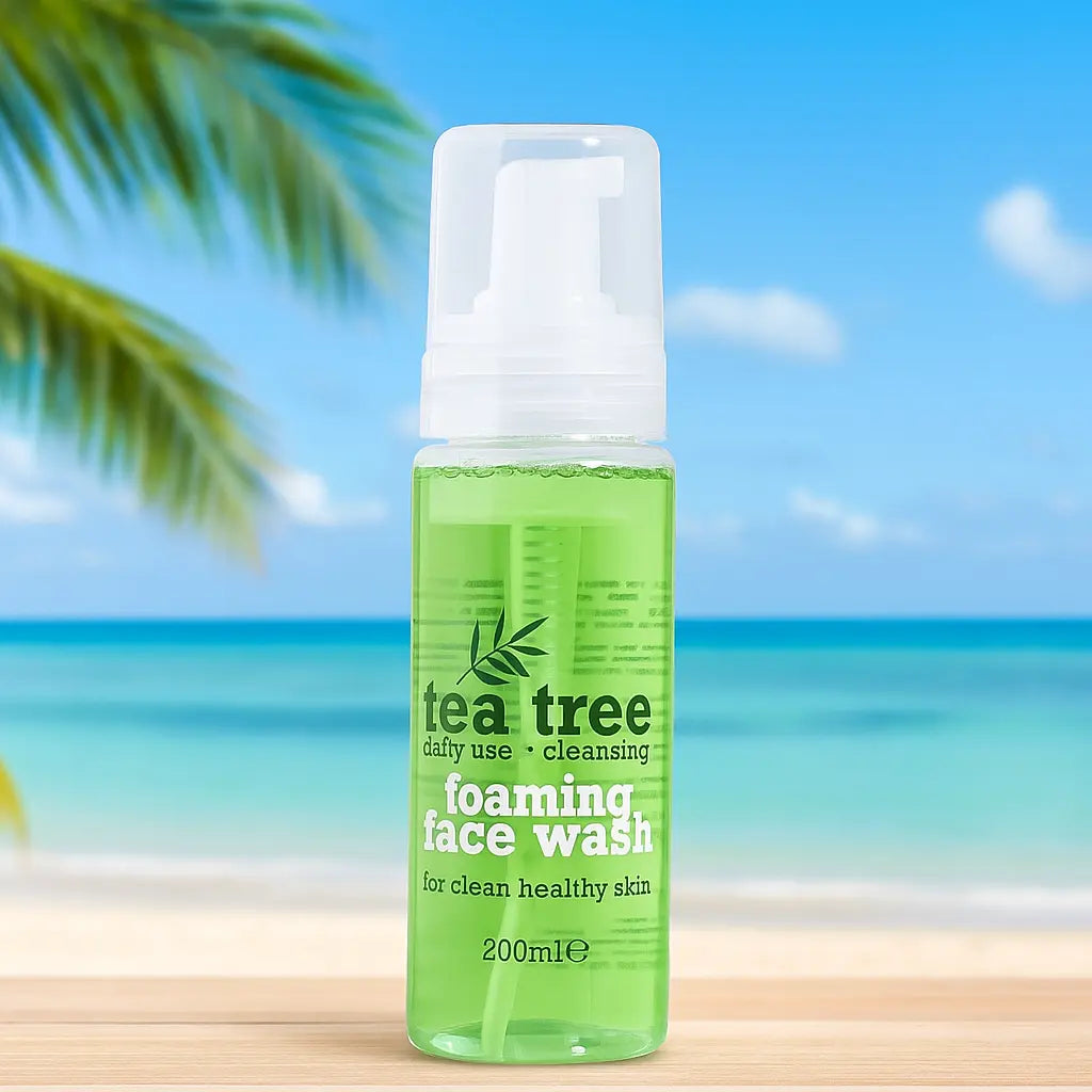 Nettoyant Visage Moussant Tea Tree Antibactérien 200 ml