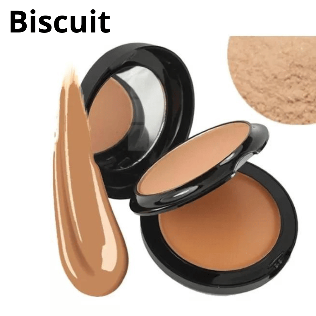 Technic Color Fix 2 en 1 poudre pressée et fond de teint crème BISCUIT TECHNIC