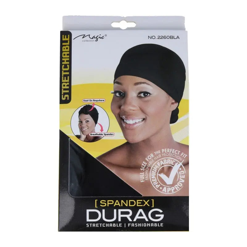 Magic Bonnet Attache Magic Collection – Respirant/Tendance Spandex Durag N ° 2260b MAGIC COLLECTION