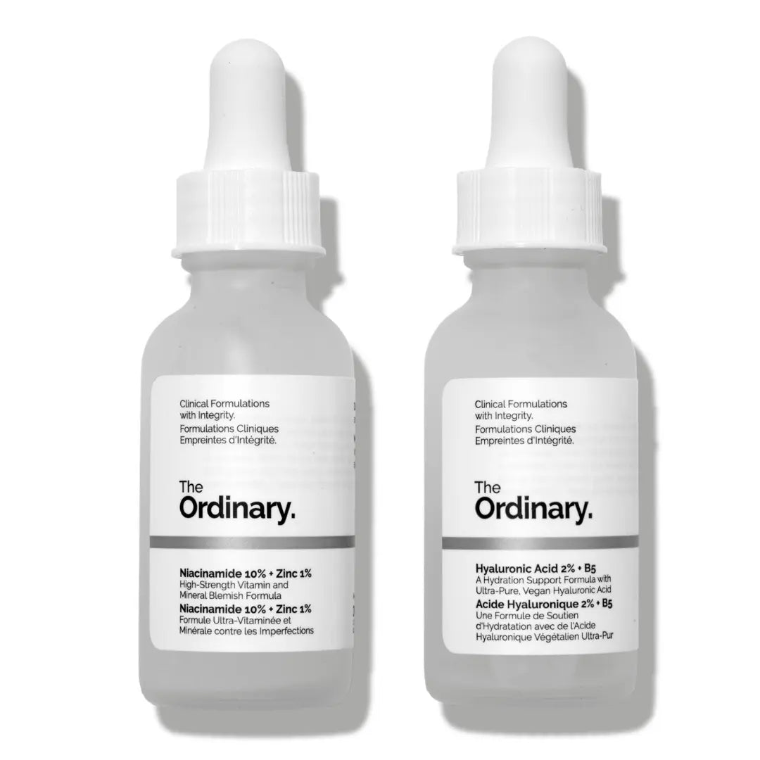 The Ordinary The Skin Support Set Niacinamide 10% + Hyaluronic Acid 30 ML THE ORDINARY
