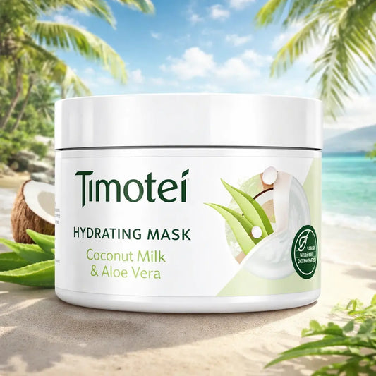 Timotei Hydrating Mask – Coconut Milk &amp; Aloe Vera 250 ML TIMOTEI