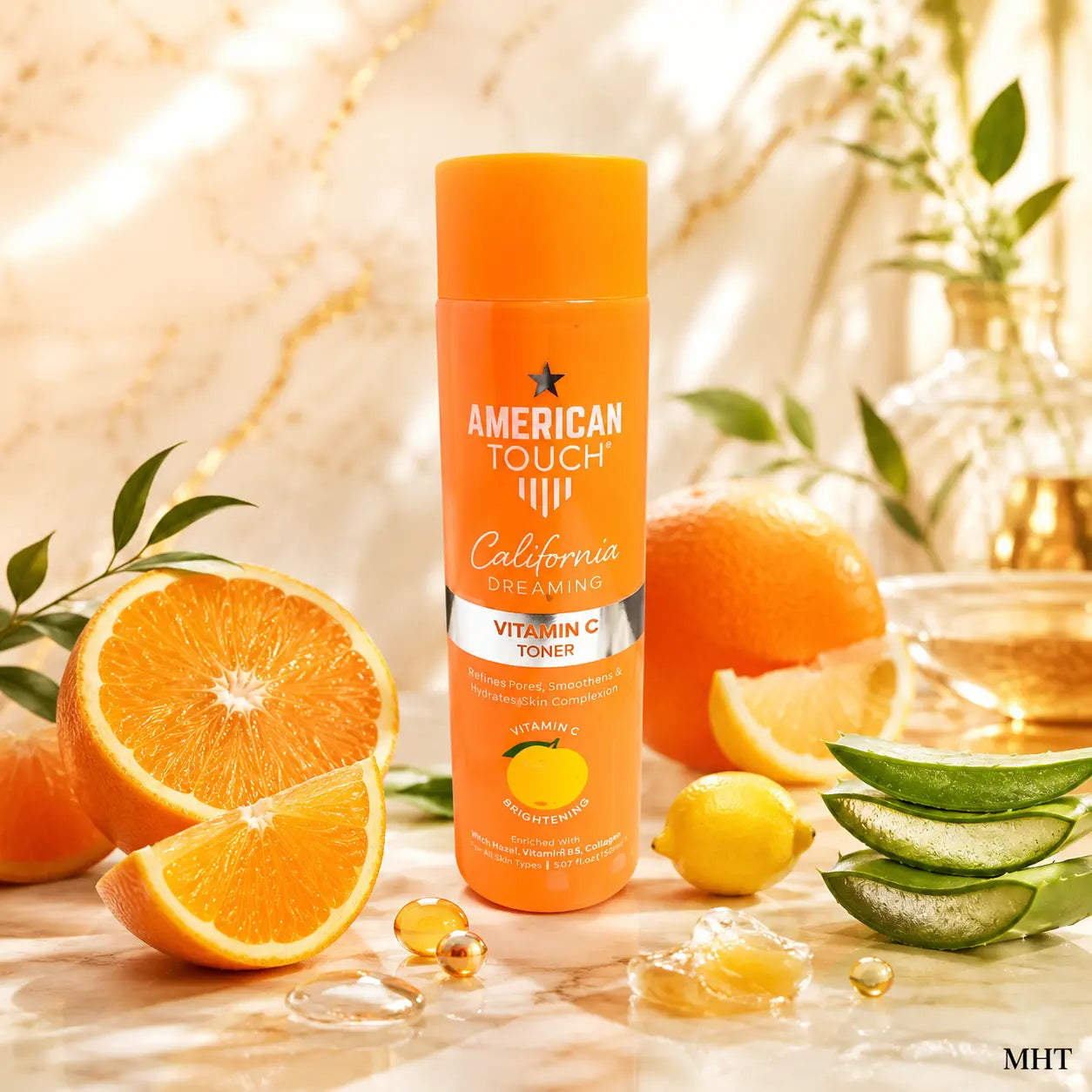 Lotion Tonique Visage American Touch California Dreaming Vitamine C — 200 ml