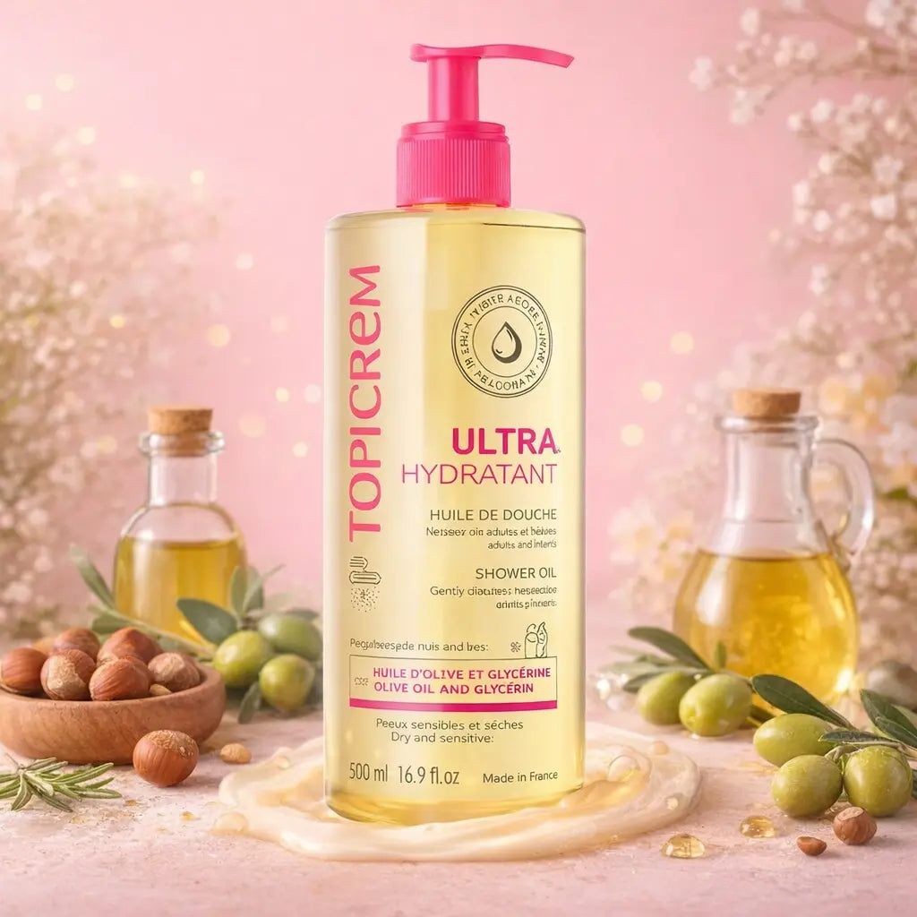 Huile de Douche Ultra-Hydratante Topicrem — 500 ml
