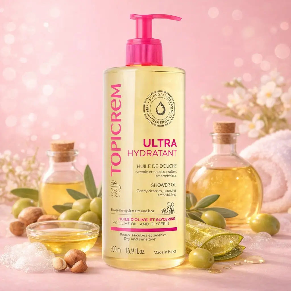 Huile de Douche Ultra-Hydratante Topicrem — 500 ml