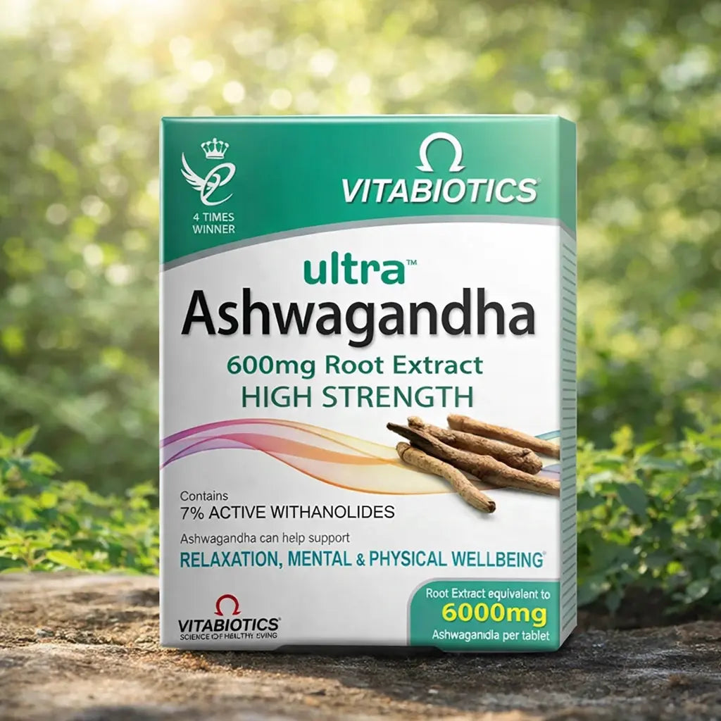 Complément Ashwagandha Vitabiotics Ultra — 600 mg